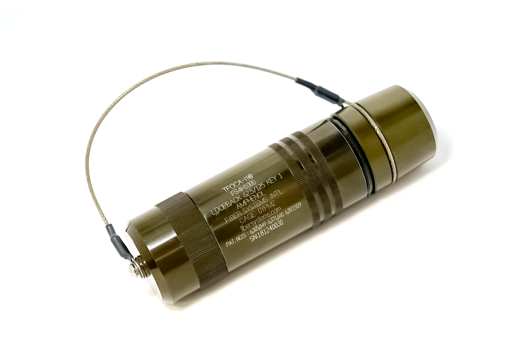 TFOCA-II 4 CH, olive drab, termini, physical contact,