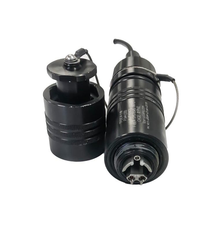 tfoca-ii, 4 channel, black, physical contact, termini, plug, receptacle, deployable connector